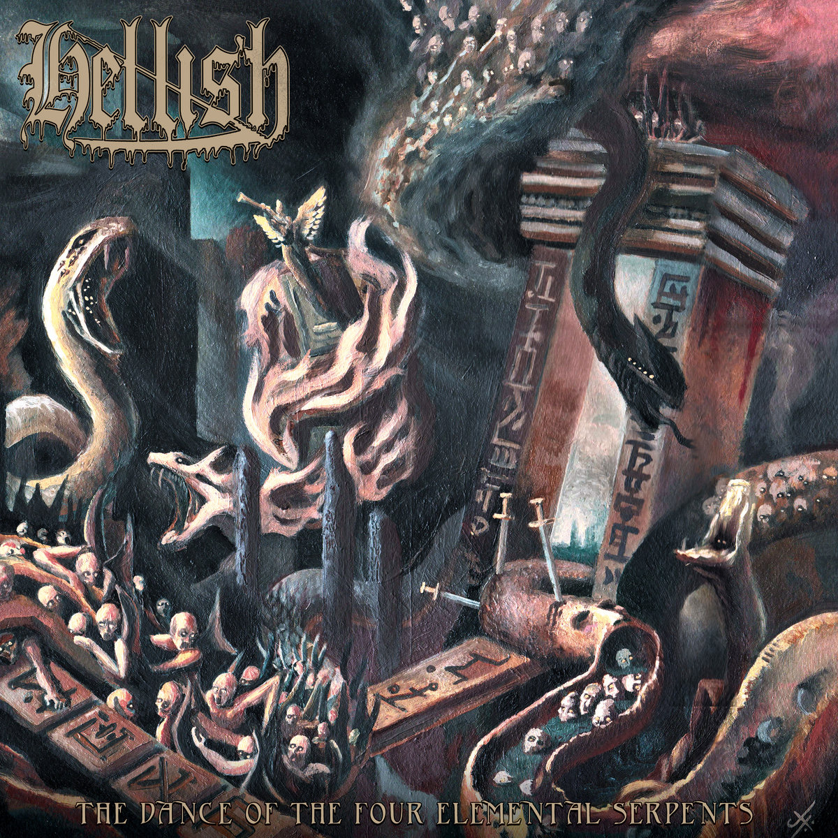 Hellish – The Dance Of The Four Elemental Serpents